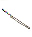 Spanked Rainbow Leather Leash