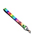 Rainbow Leather Leash