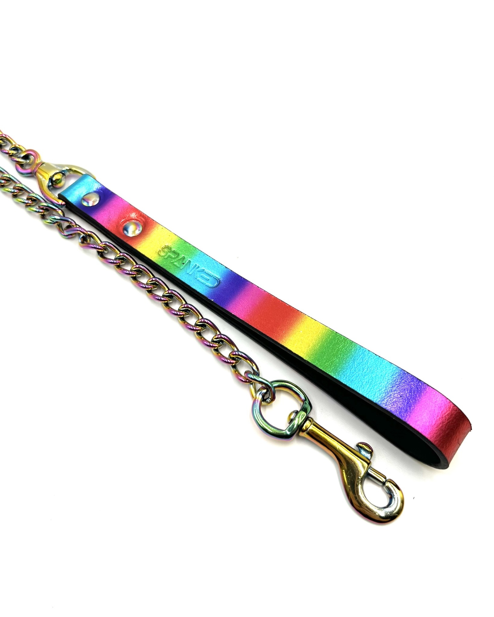 Bound Noir Nubuck Leather Leash main image 0