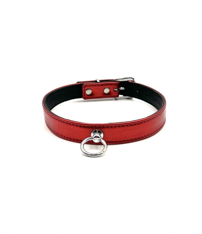 Soft leather O ring Everyday Collar