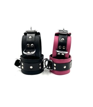 Spanked Essential Bondage Leather Ankle Cuffs