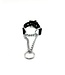 Martingale Bondage Leather Collar