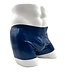 Metallic blue latex Shorts