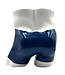 Metallic blue latex Shorts