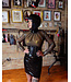 Semi-transparent and Black Latex Dress