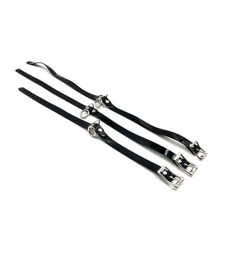 Stockroom Black PVC Choker With O-Ring
