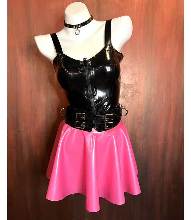 Short Circle Latex Skirts