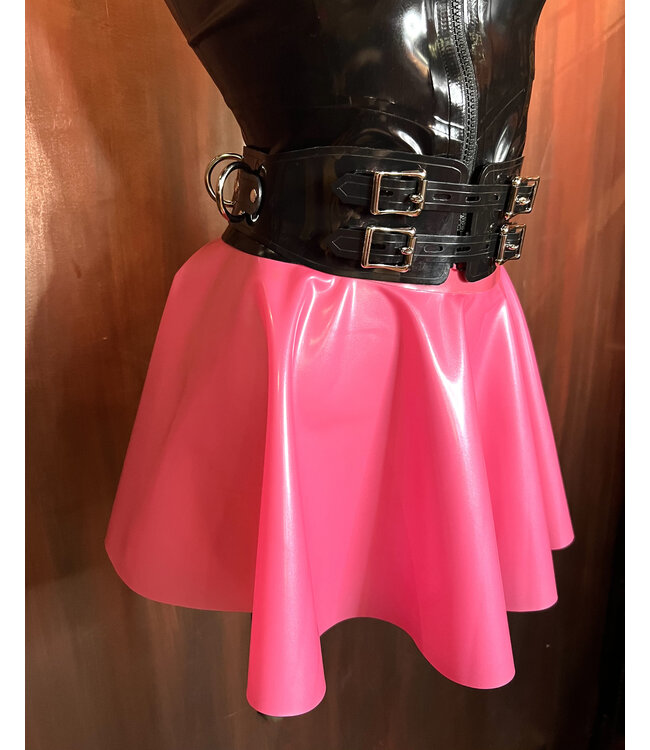 Short Circle Latex Skirts