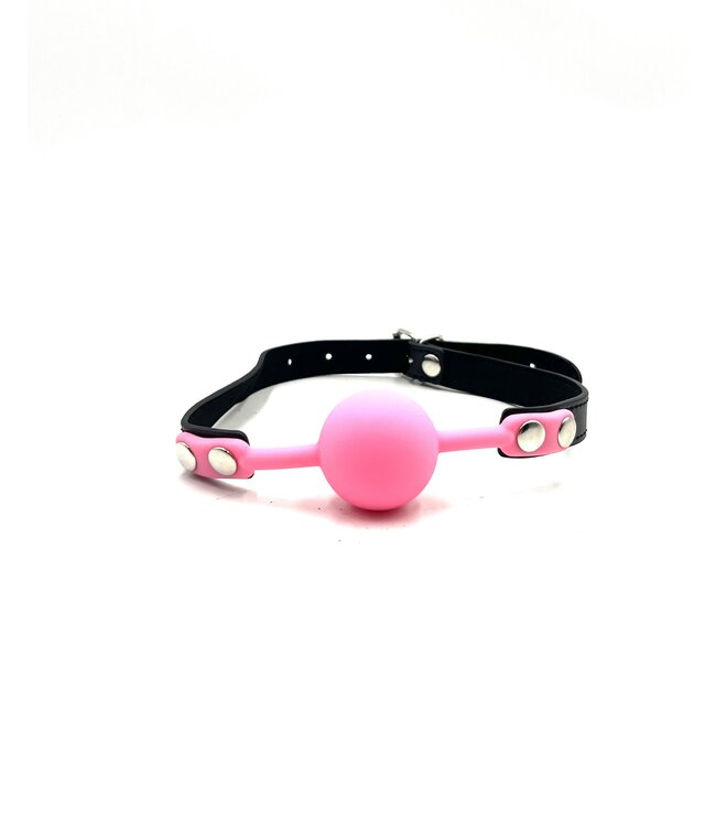 The Silent Silicone Ball Gag