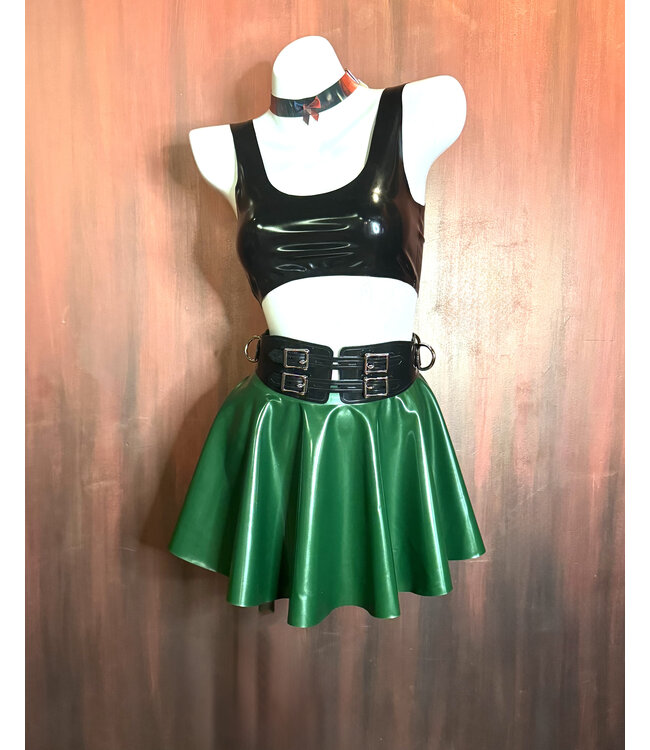 Short Circle Latex Skirts