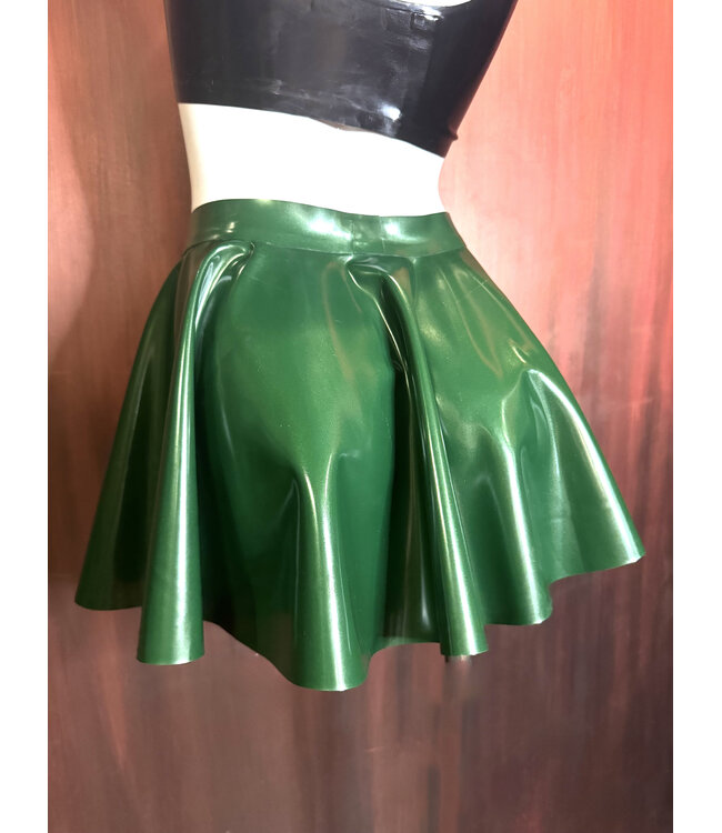 Short Circle Latex Skirts