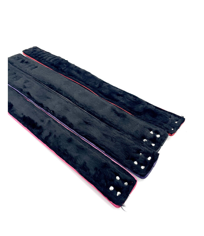 Pipping & fleece lining Bondage collar