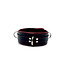 Piping & fleece lining Bondage collar