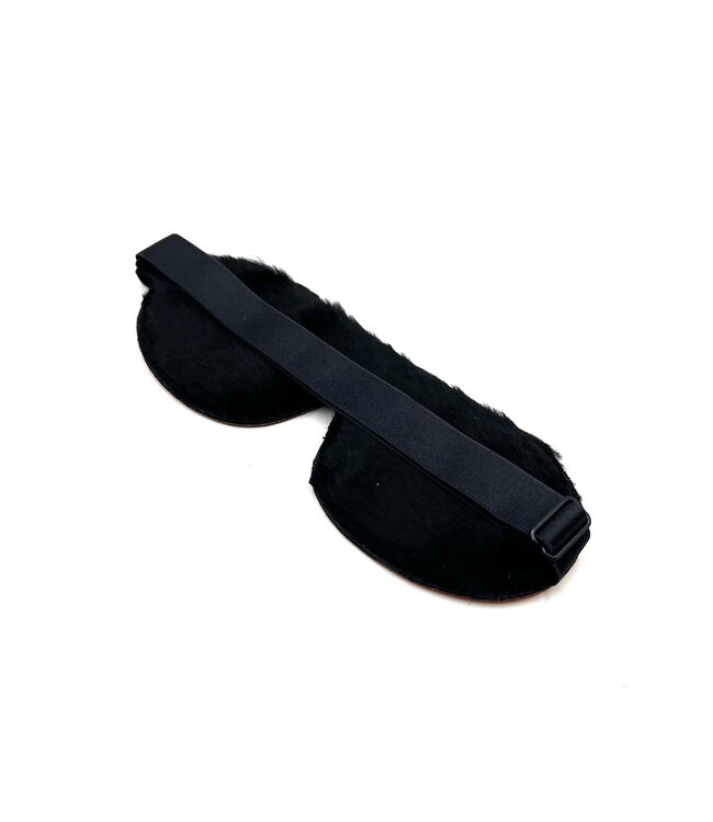 Fleece Metallic Lining Blindfold