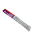 Leather Swivel Leash in Metallic Colors
