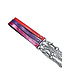 Leather Swivel Leash in Metallic Colors