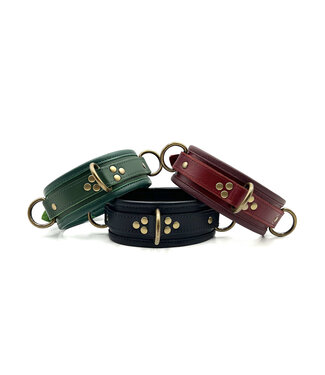 KOOKIE INT'L Brassware Leather Collar D-Ring