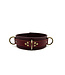 Brassware Leather Collar D-Ring