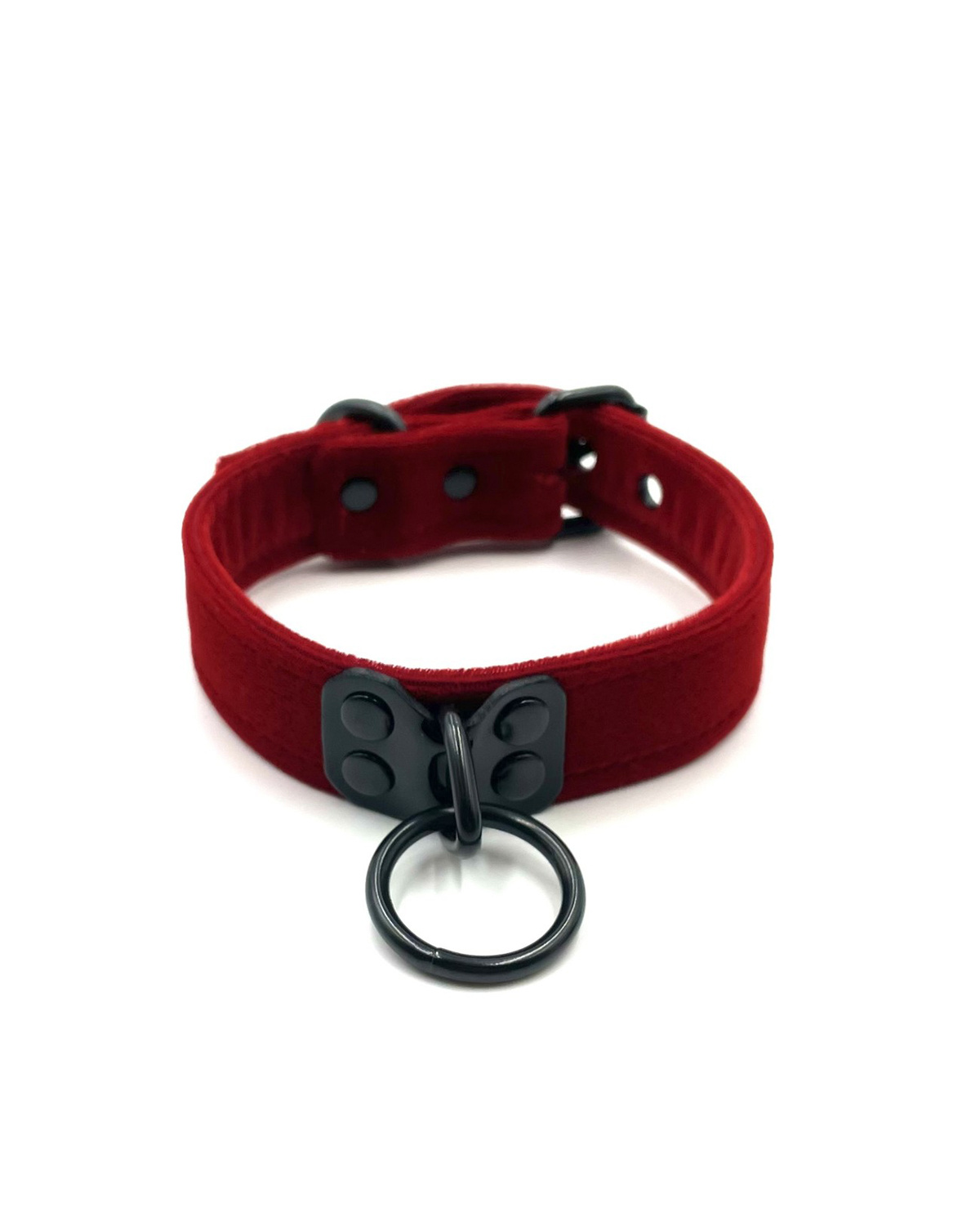 Volality Collars Velvet Collar with Black Hardware | KOOKIE INT'L | BDSM Collars - Bondesque
