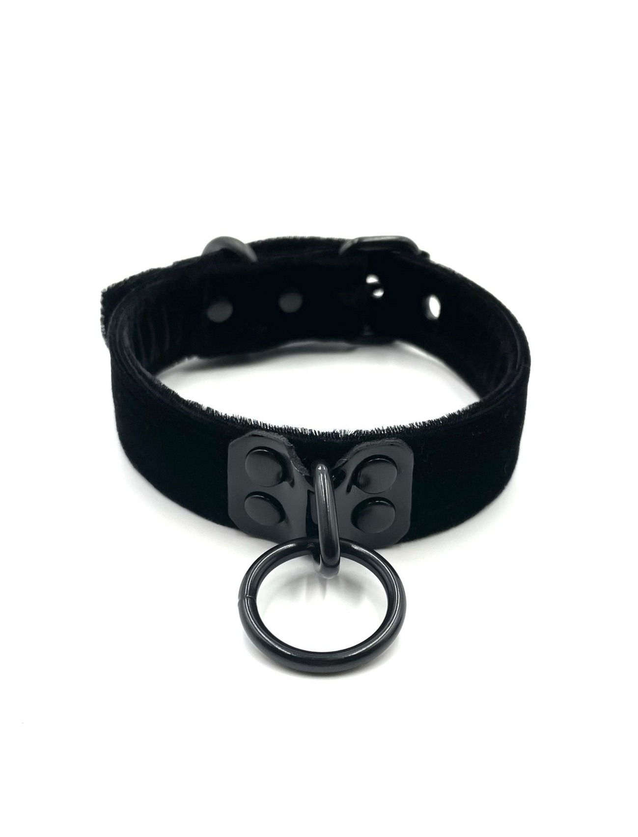 Volality Collars Velvet Collar with Black Hardware | KOOKIE INT'L | BDSM Collars - Bondesque