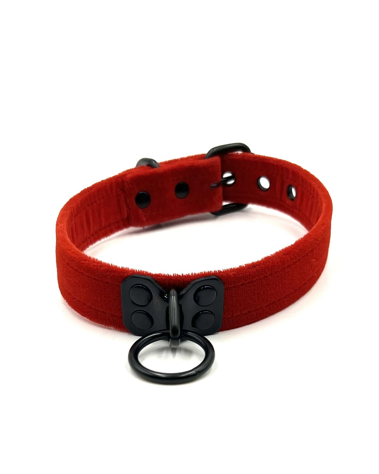 Volality Collars Velvet Collar with Black Hardware | KOOKIE INT'L | BDSM Collars - Bondesque