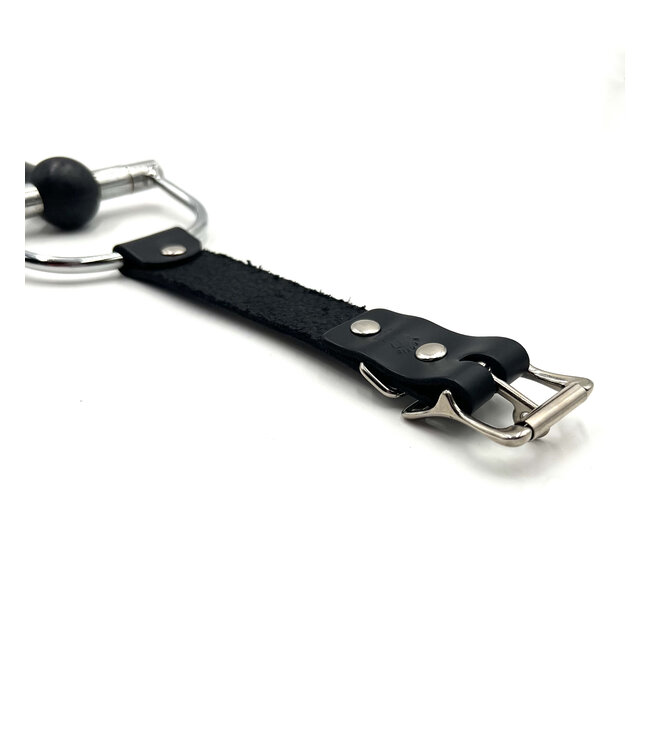 Horse Lockable Rubber Bit Gag