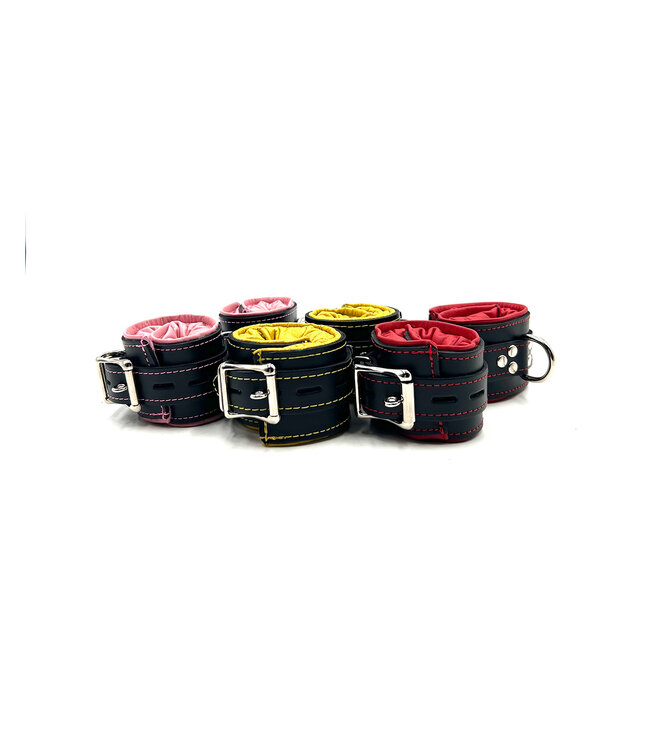 Super Leather Padded Wrist Cuffs