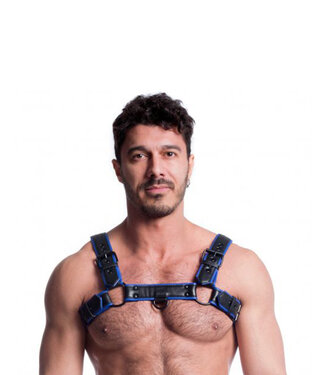 665 Leather Vegan Bulldog Harness