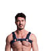 665 Leather Vegan Bulldog Harness
