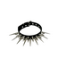 Heavy Goth Three row spiked Choker