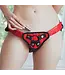 Sportsheets Sunrise Red Lace Corsette Strap on Harness | Sportsheets