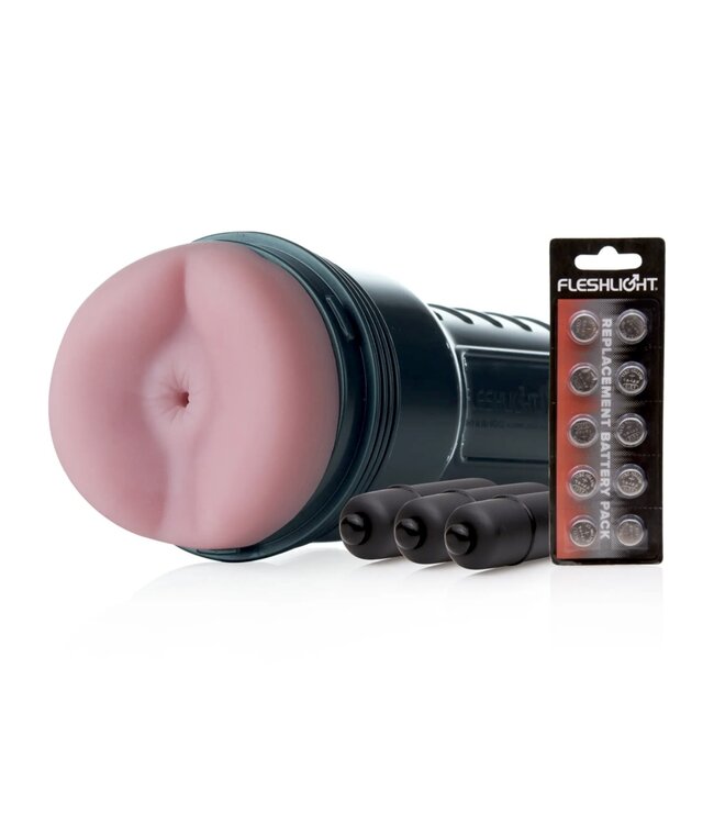 Vibro Pink Butt Stroker | Fleshlight