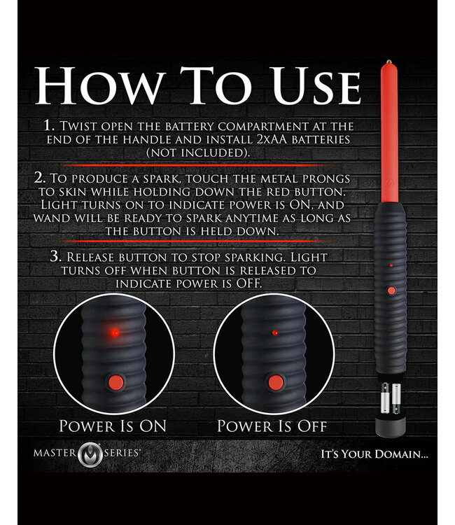 Shock Rod Zapping Wand