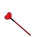 Heart Shape Leather Riding Crop