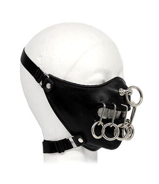 KOOKIE INT'L Leather rings loco face mask