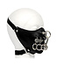 Leather rings loco face mask