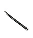Leather Rhinestone and Spike Choker