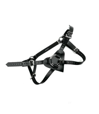 Axovus LLC Leather Heart Strap On Harness