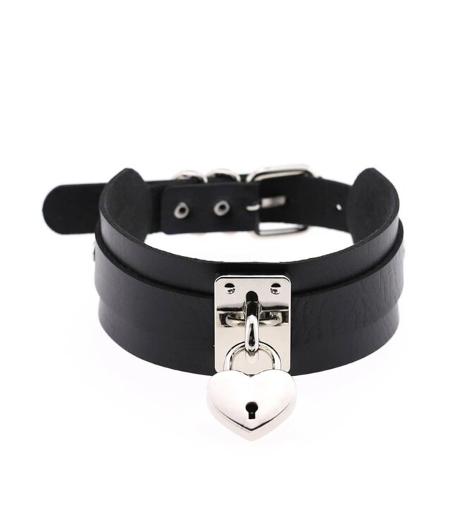Fashionista Vegan choker with Lock