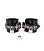 Locking Leather Ankle Bondage Cuffs