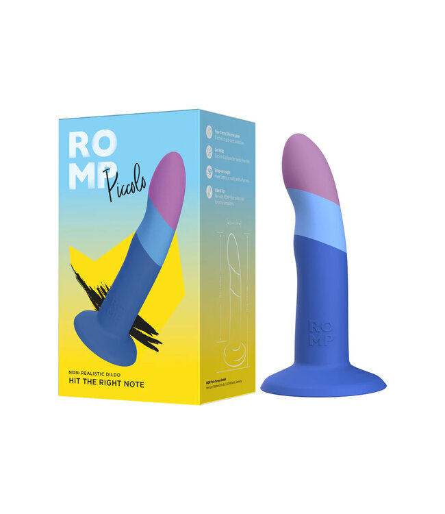 Romp Piccolo | Flared base Silicone Dildo