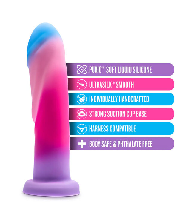 Avant By Blush® | Borealis Dreams Artisan | Silicone Suction Cup Dildo