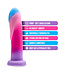 Avant By Blush® | Borealis Dreams Artisan | Silicone Suction Cup Dildo