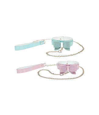 Shots America International Paris Collection Collar with Leash
