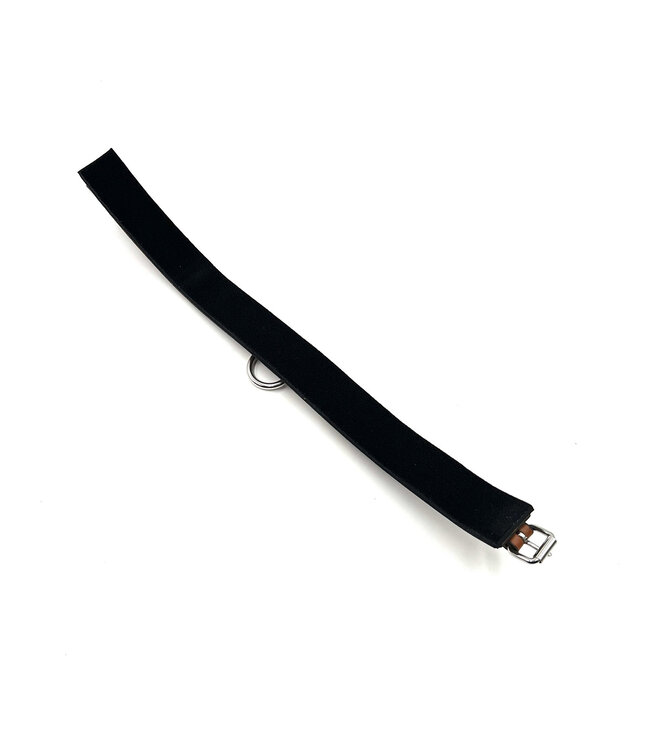 Classic  Brown Leather Padded Bondage Collar