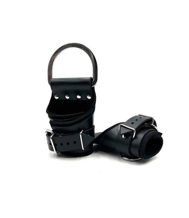 The Multi-Cuff Leather Wrist Suspension Cuffs