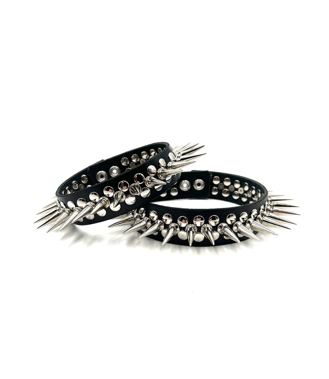 Choker Full Metal Punk Spikes