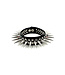 Choker Full Metal Punk Spikes