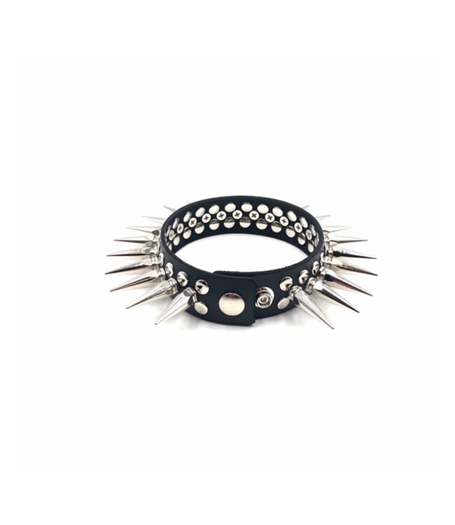 Choker Full Metal Punk Spikes