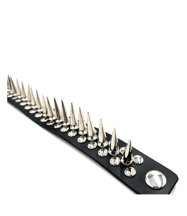 Choker Full Metal Punk Spikes